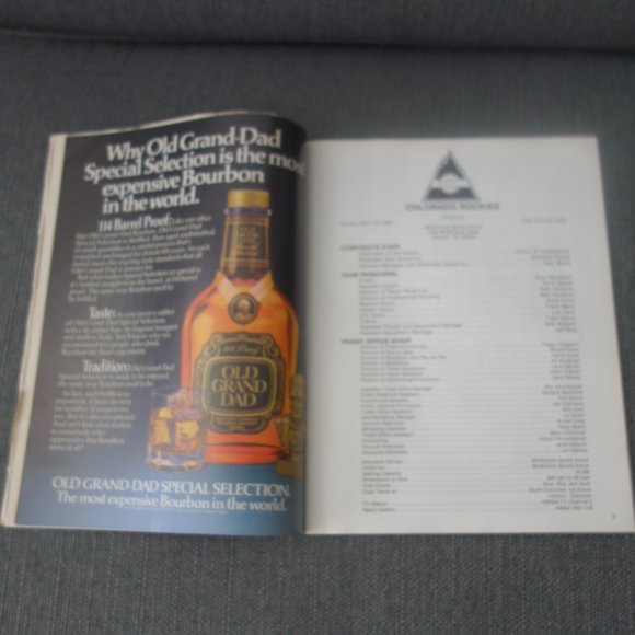 GOAL National Hockey League Magazine Islanders Rockies December 4 1980 Pogram - Picture 6 of 15